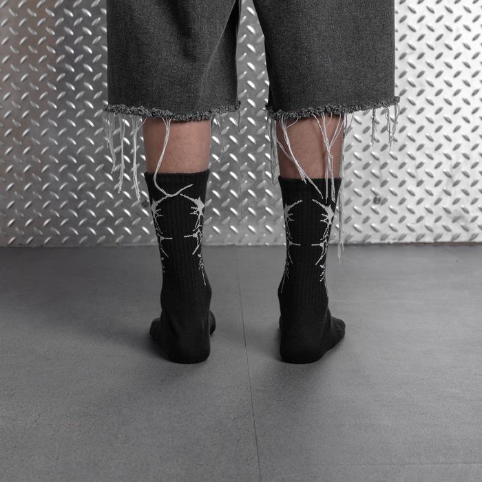 Black Tribal Socks