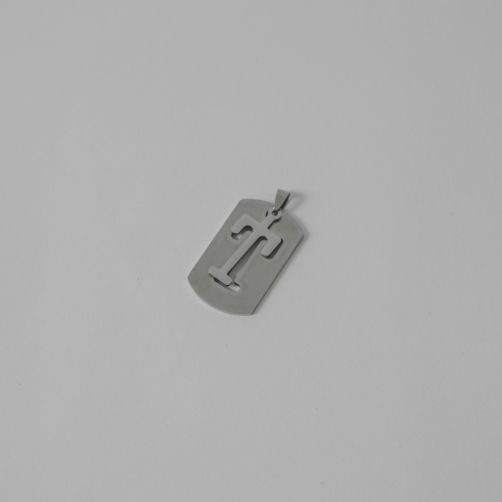 Initial Tag Necklace