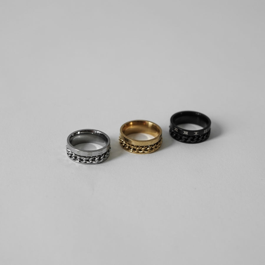 Roman Chain Ring