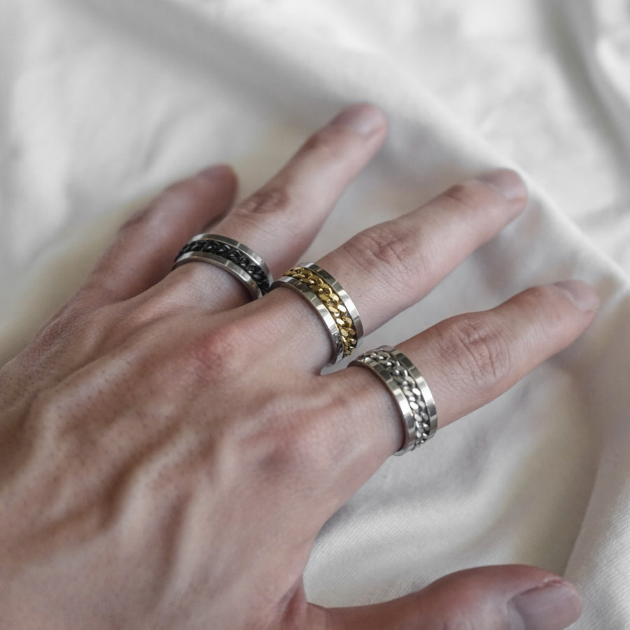 Spinning Chain Ring