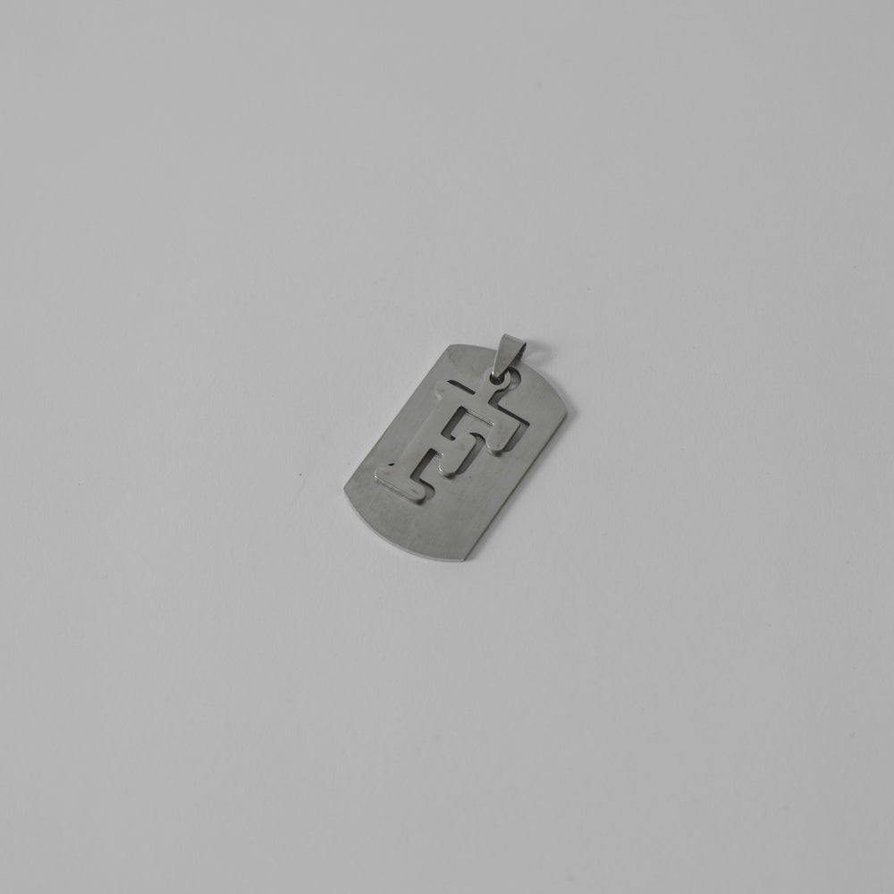 Initial Tag Necklace