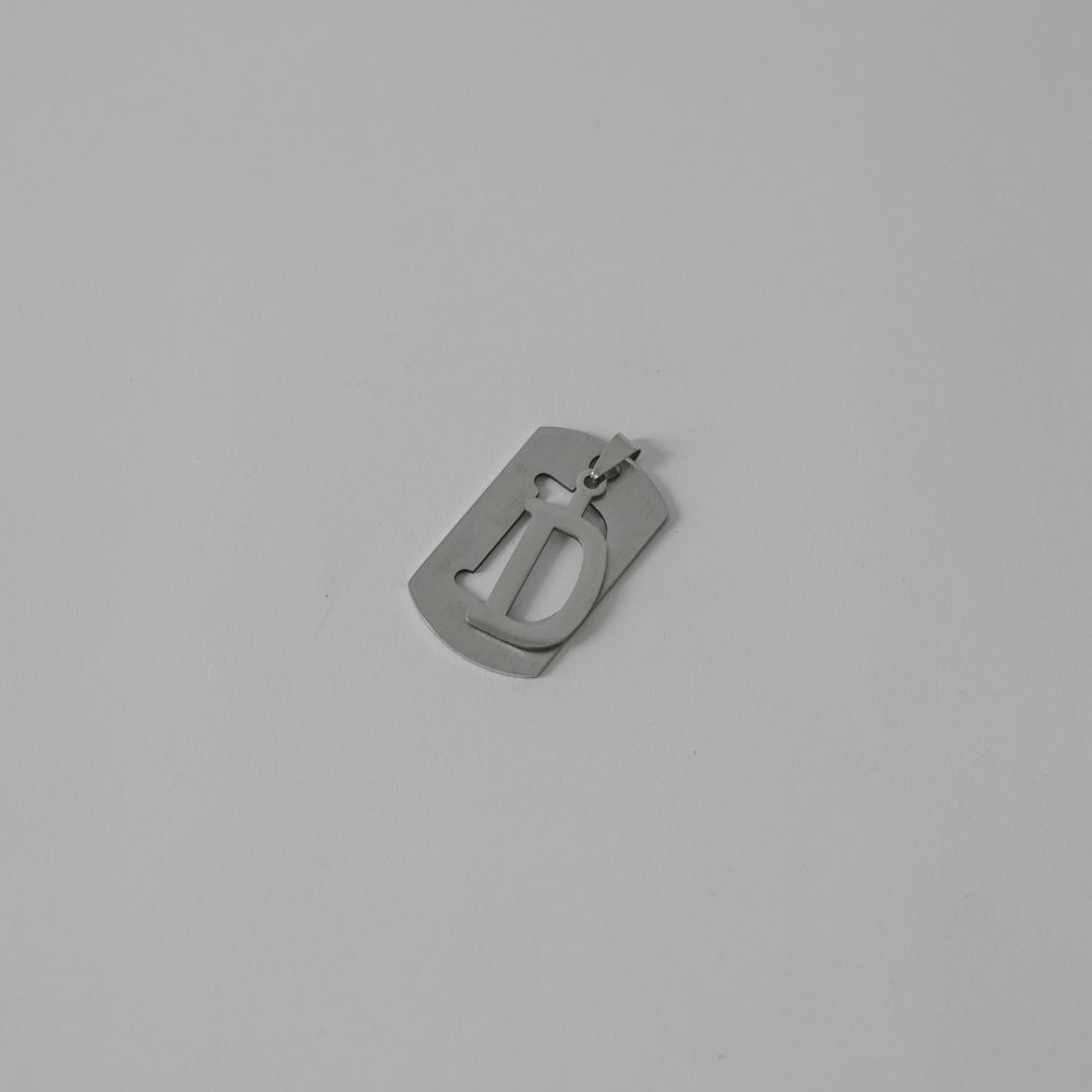 Initial Tag Necklace