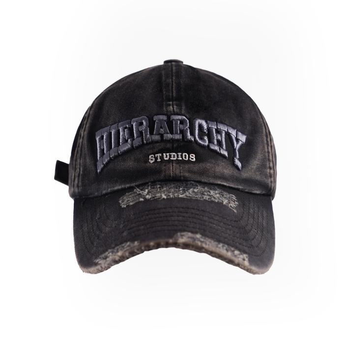 Washed Black Triumph Baseball Cap
