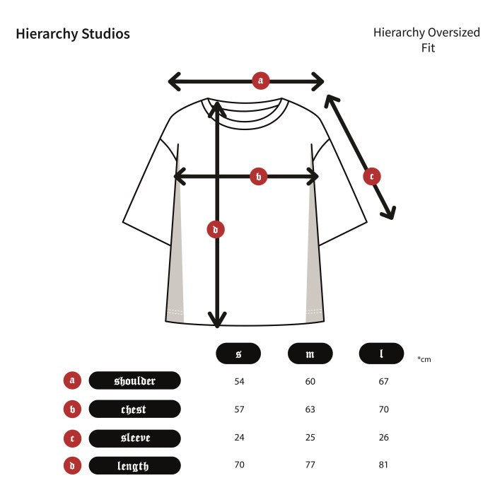 Black Heatmap Oversized T-Shirt