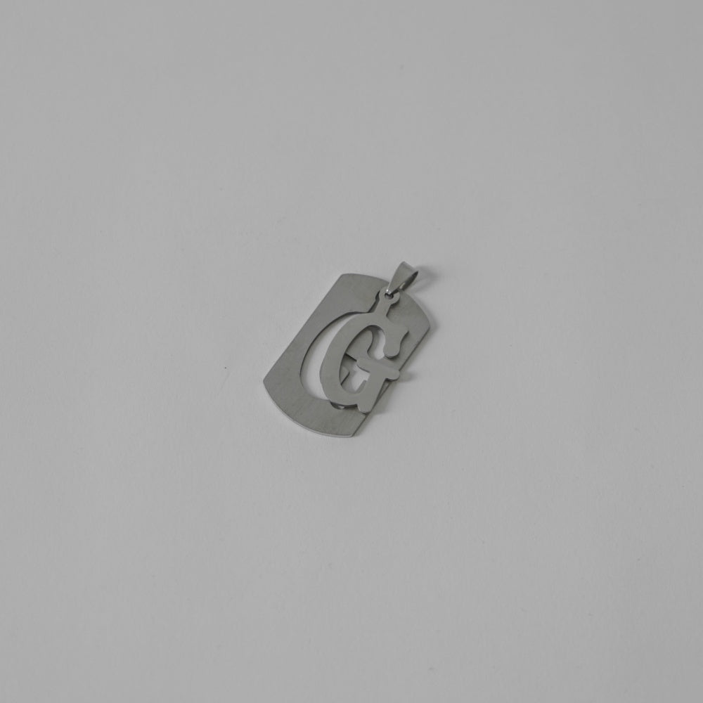Initial Tag Necklace