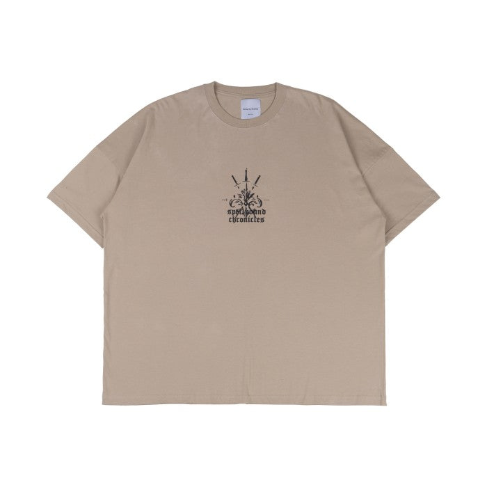 Khaki Light Heart Oversized T-Shirt