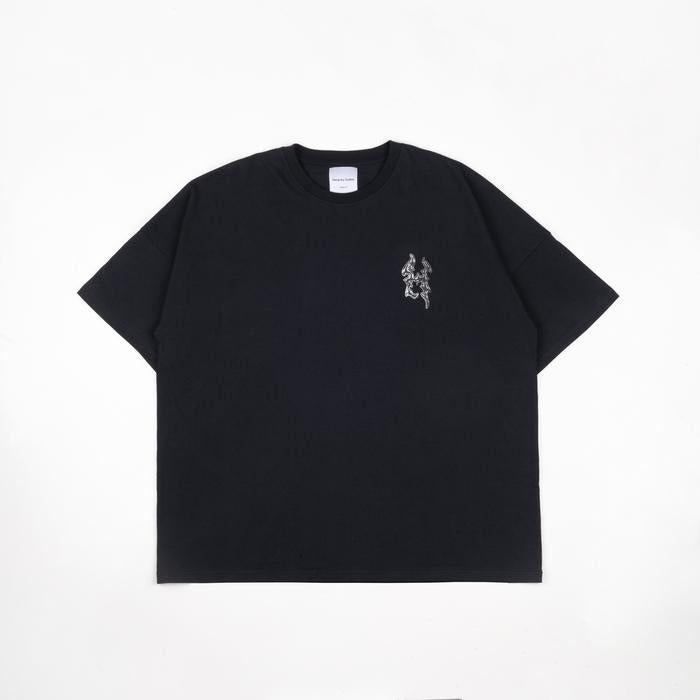 Black Hysteria Wide Oversized T-Shirt
