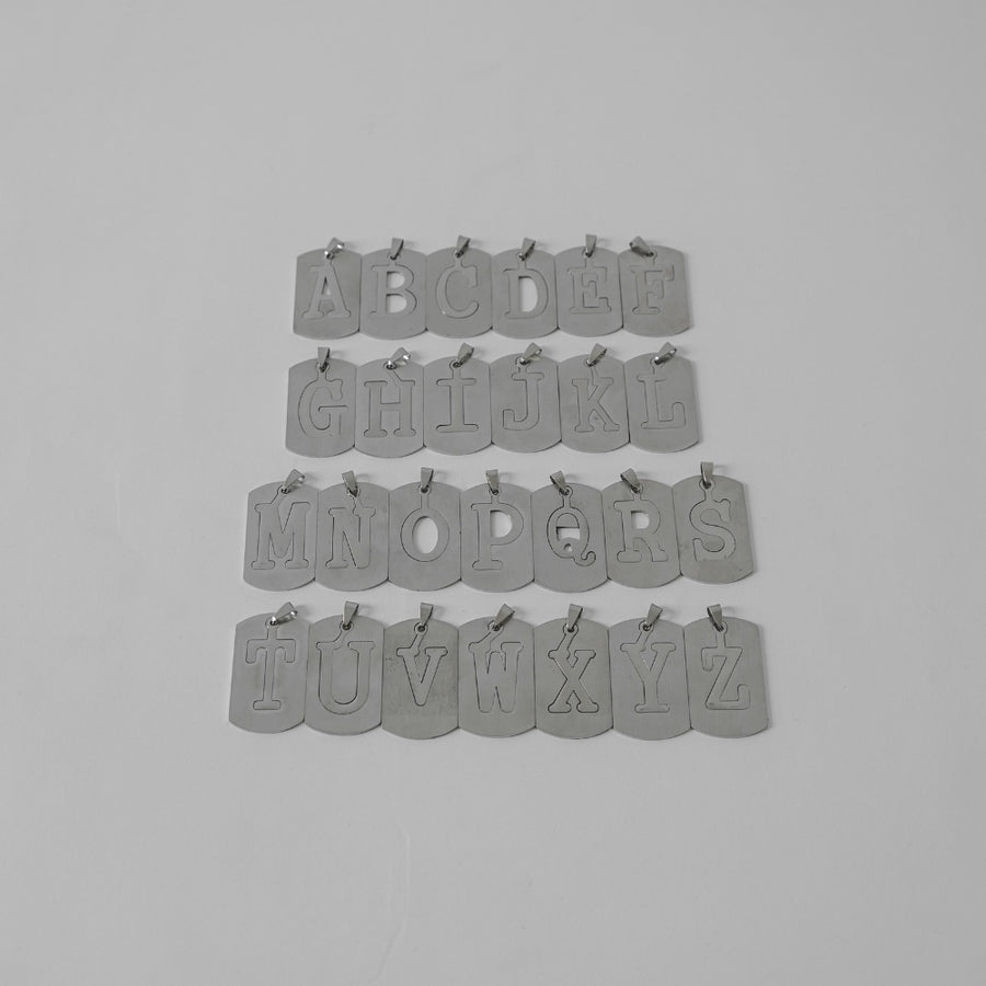 Initial Tag Necklace