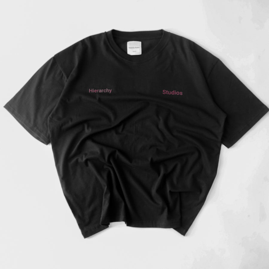 Neo Paisley Oversized T-shirt Black