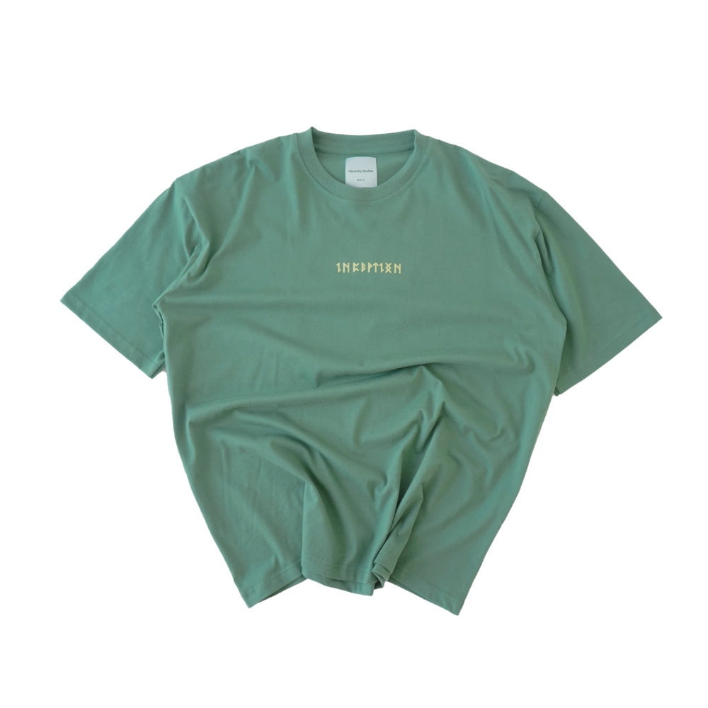 Runic Circle Oversized T-Shirt Dusty Green