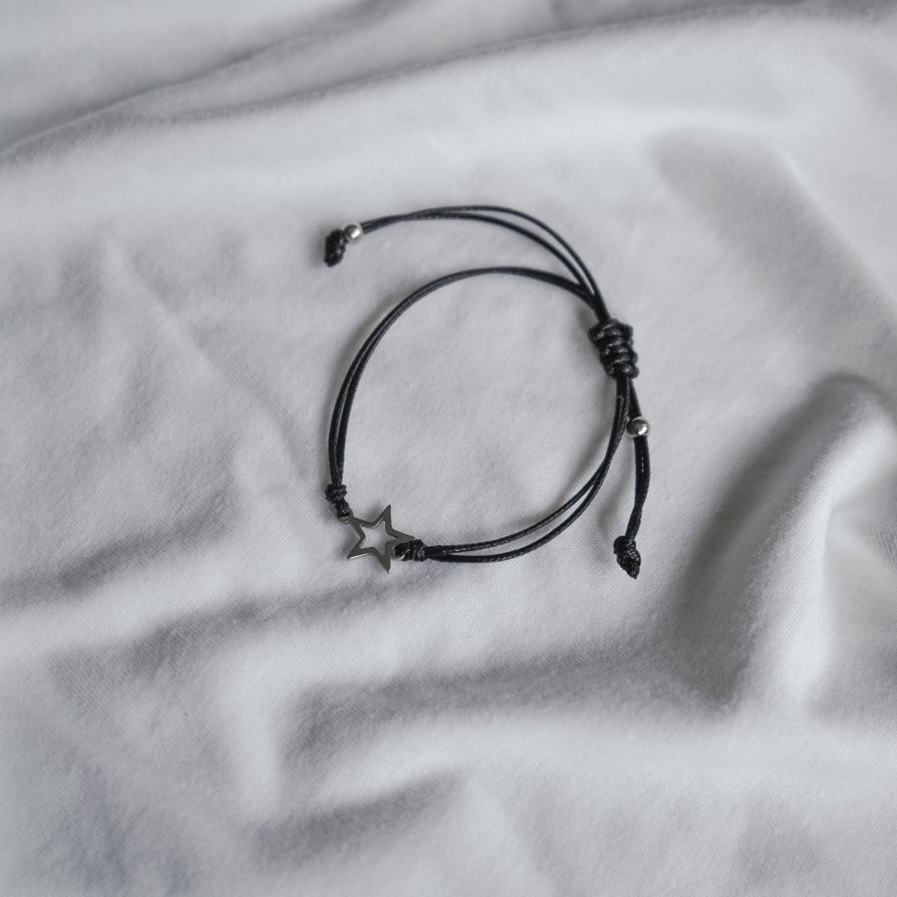 Sun Moon Star Rope Bracelet