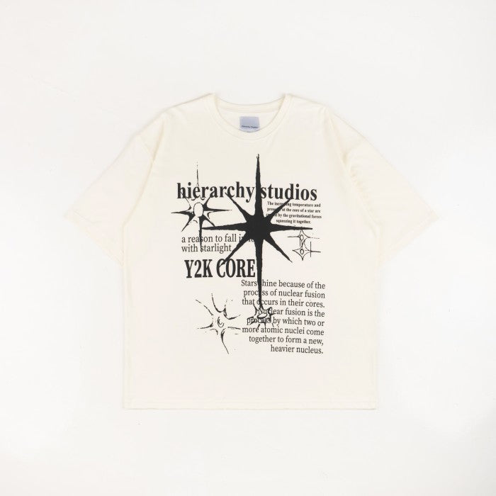 White Starcore Oversized T-Shirt