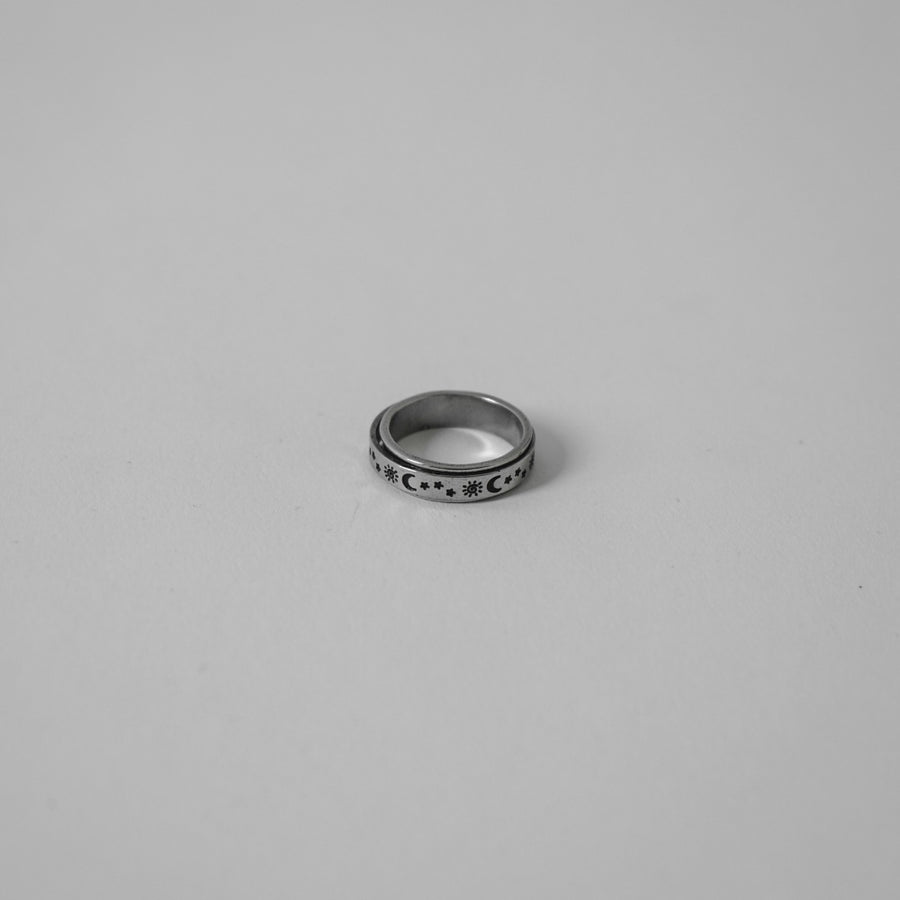 Rotating Cartoon Sky Ring