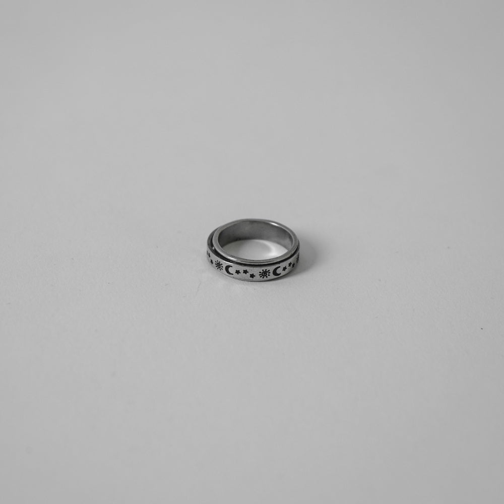 Rotating Cartoon Sky Ring