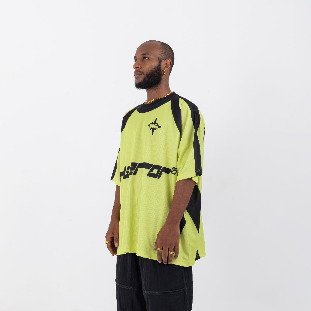 HIERARCHY STUDIOS New Error - Yellow New Error Wide Oversized Jersey