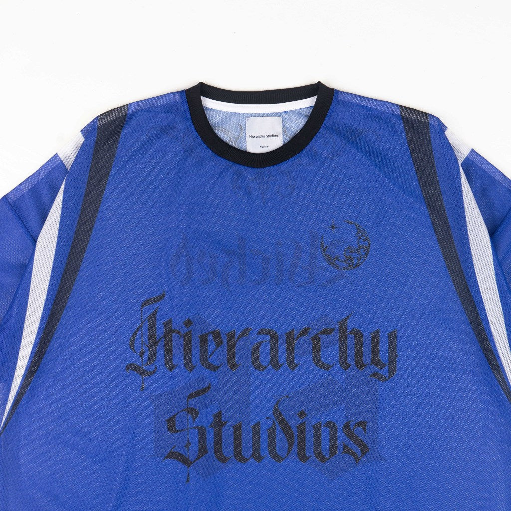 HIERARCHY STUDIOS Spellbound 2.0  - Blue Wicked Wide Oversized Mesh Jersey