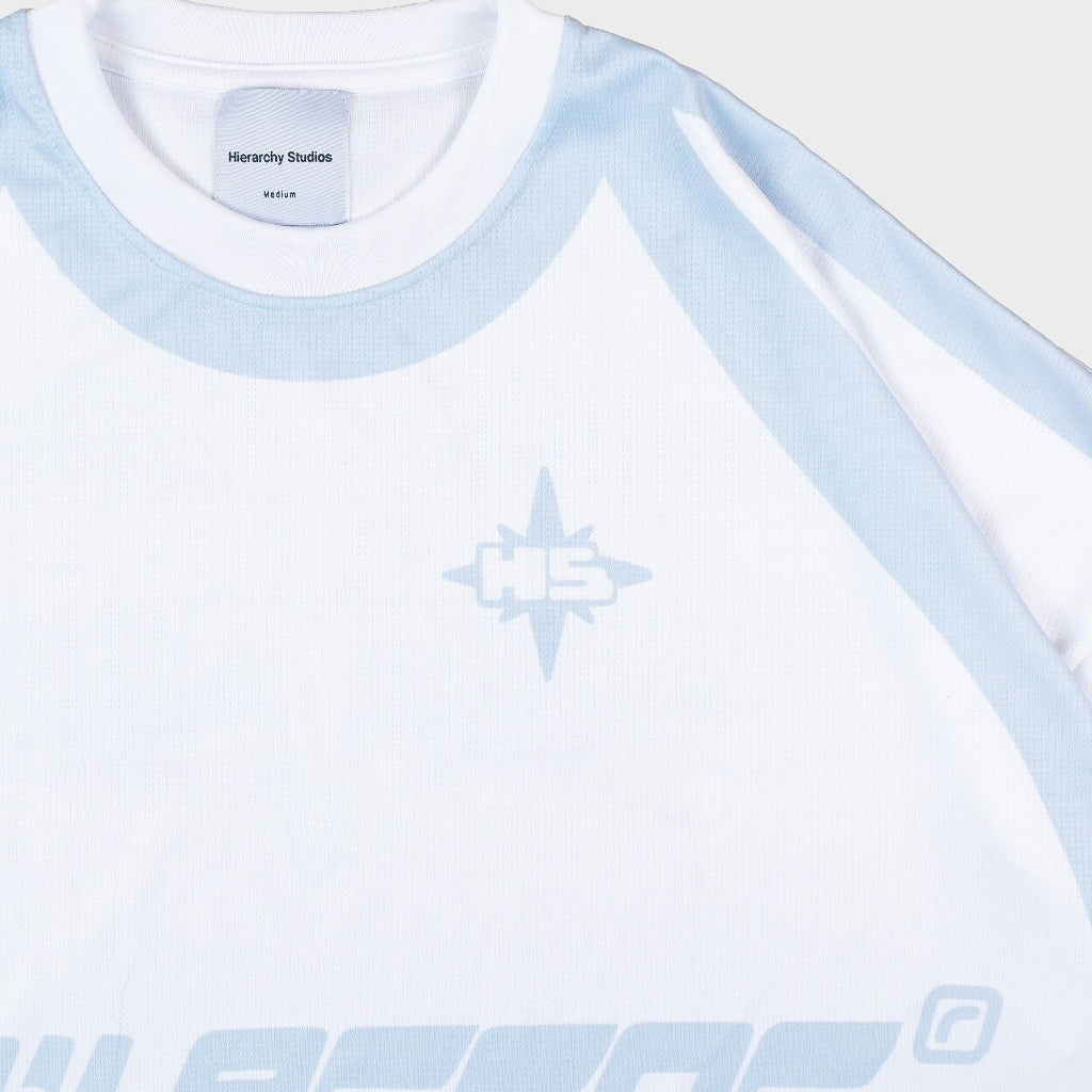 HIERARCHY STUDIOS New Error - White New Error Wide Oversized Jersey