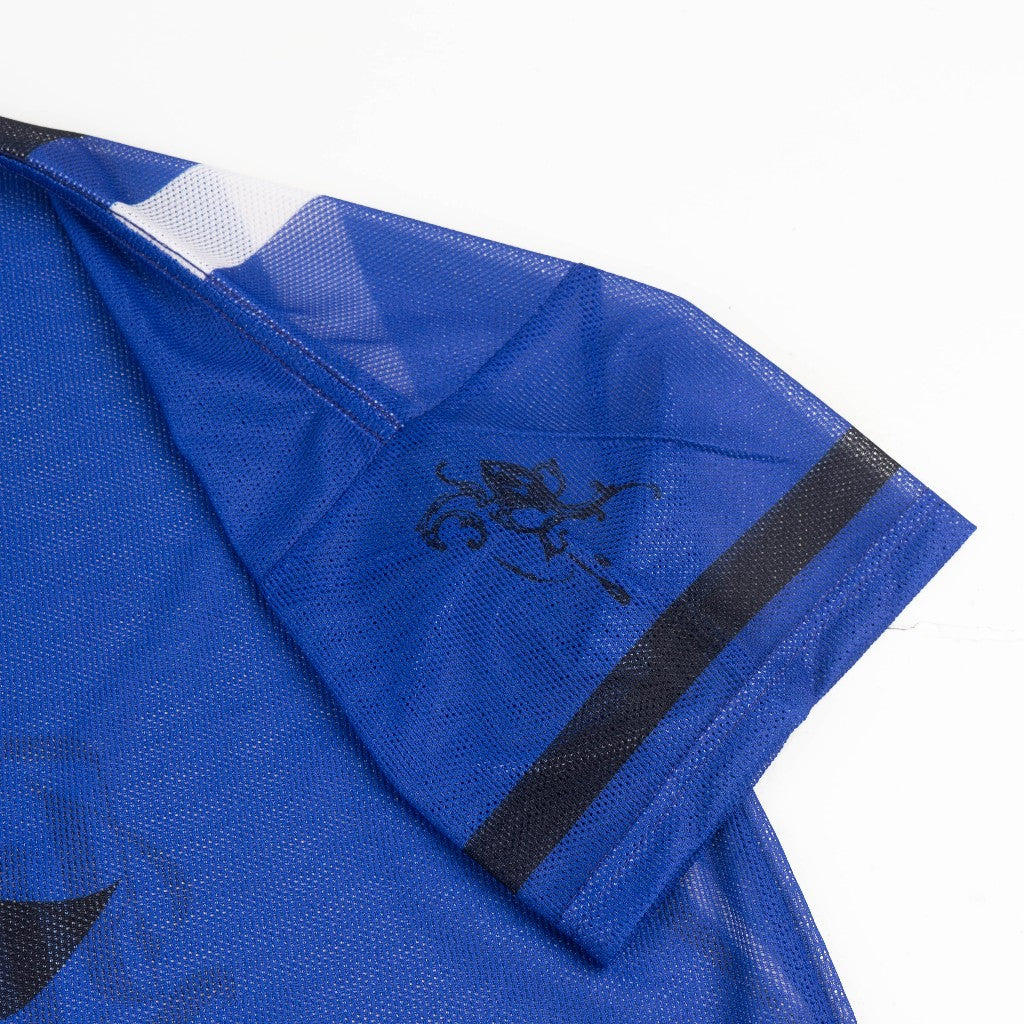 HIERARCHY STUDIOS Spellbound 2.0  - Blue Wicked Wide Oversized Mesh Jersey