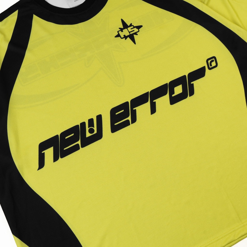 HIERARCHY STUDIOS New Error - Yellow New Error Wide Oversized Jersey