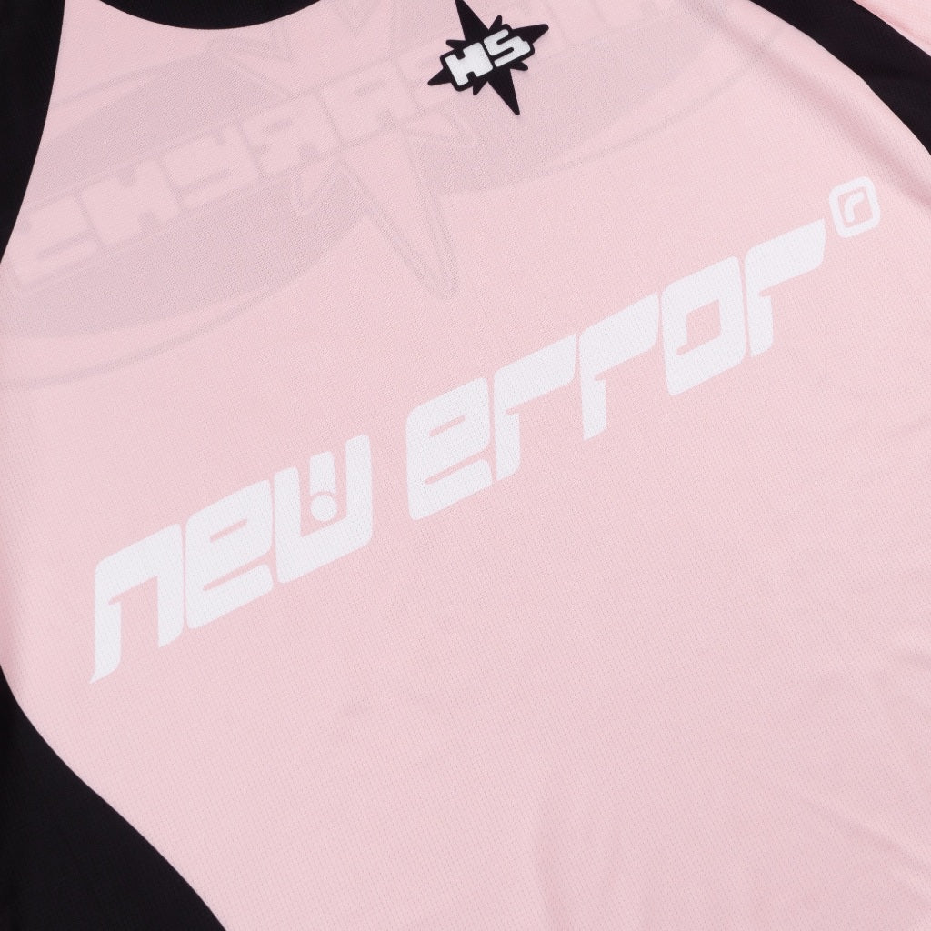 HIERARCHY STUDIOS New Error - Pink New Error Wide Oversized Jersey
