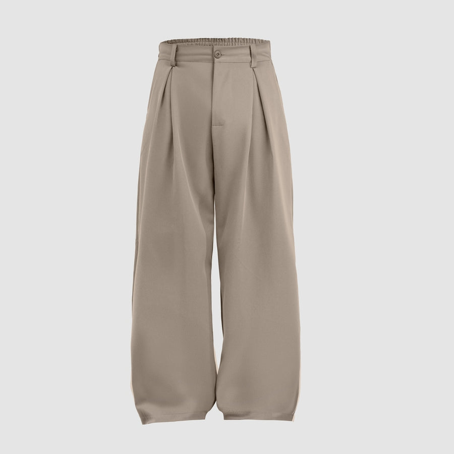 HIERARCHY STUDIOS Unruled - Mocca Tuck Trousers
