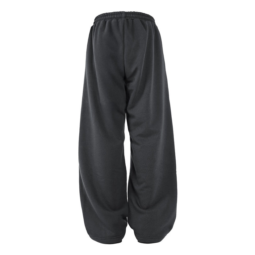 HIERARCHY STUDIOS TMTNW - Grey Four Stripes Baggy Pants