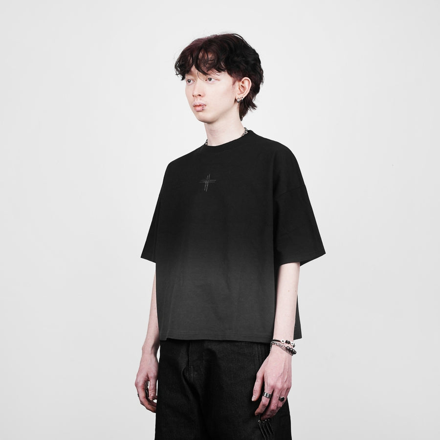 Washed Black Not Equal Boxy Oversized T-Shirt