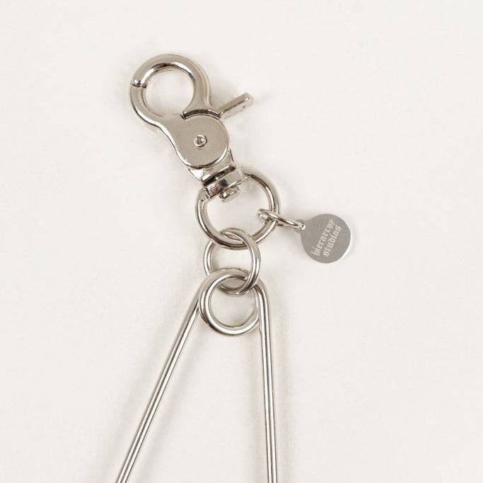 Hierarchy Studios - Vintage Circle Safety Pin Bag Charm
