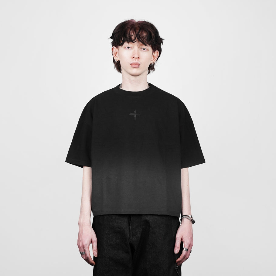 Washed Black Not Equal Boxy Oversized T-Shirt