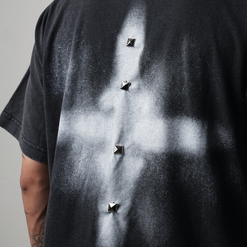 Washed Black Stallion Tiny Boxy T-Shirt
