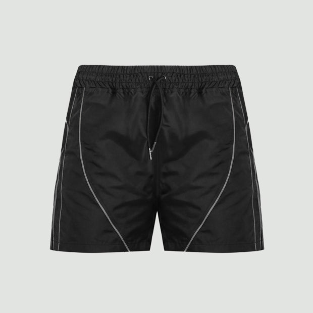 Hierarchy Studios CR - Black City Residue Compression Shorts