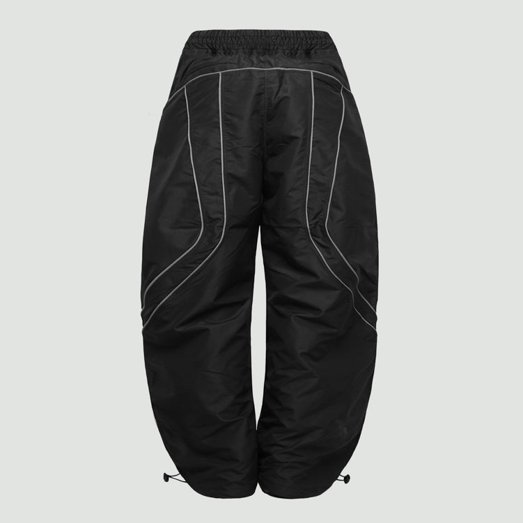 Hierarchy Studios CR - Black City Residue Baggy Trackpants