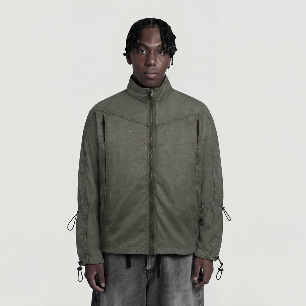 Hierarchy Studios CR - Camo City Residue Wind Breaker Jacket