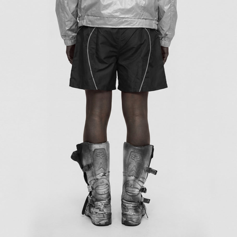 Hierarchy Studios CR - Black City Residue Compression Shorts