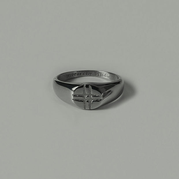 Basic Not Equal Logo Ring