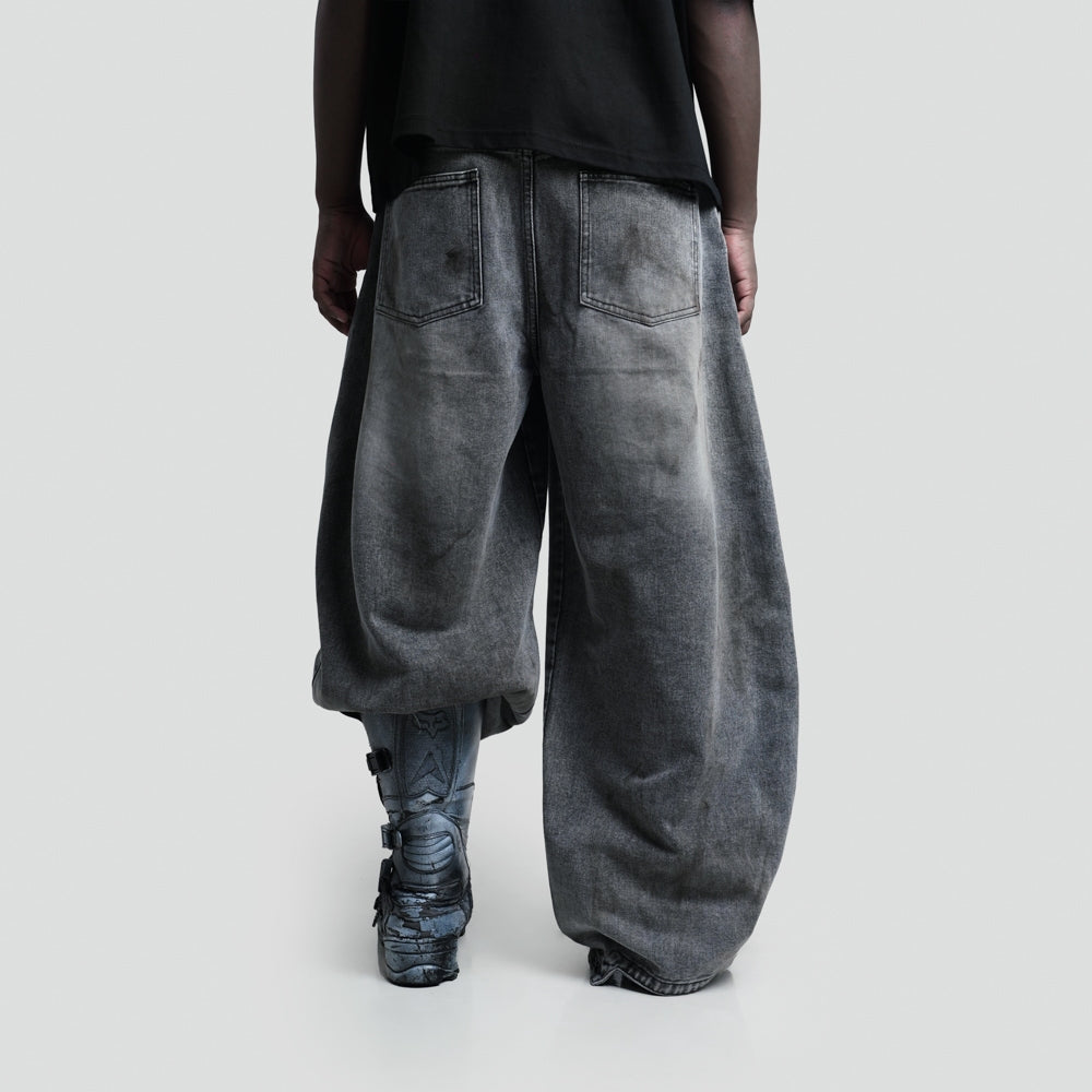 Hierarchy Studios CR - Dirty Baggy Denim Pants