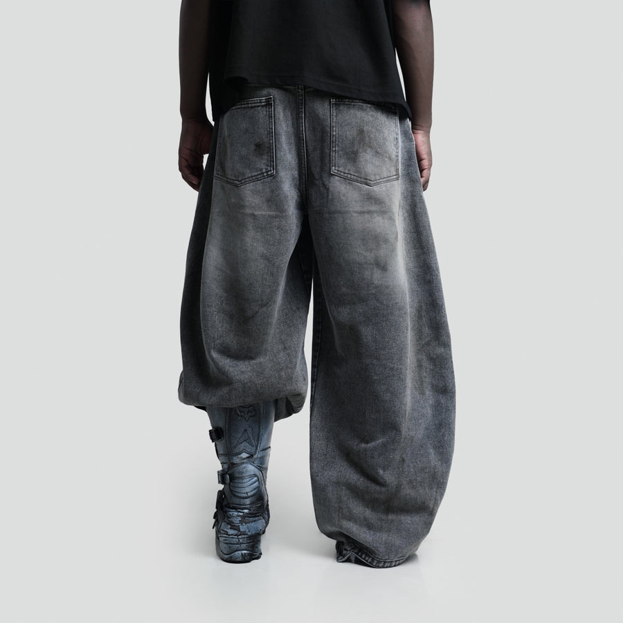 Hierarchy Studios CR - Dirty Baggy Denim Pants