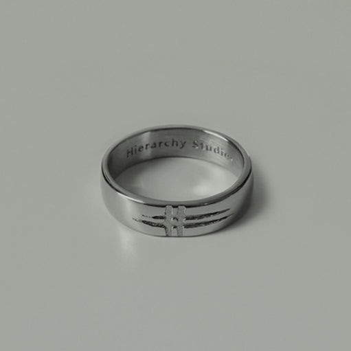 Basic Not Equal Logo Ring