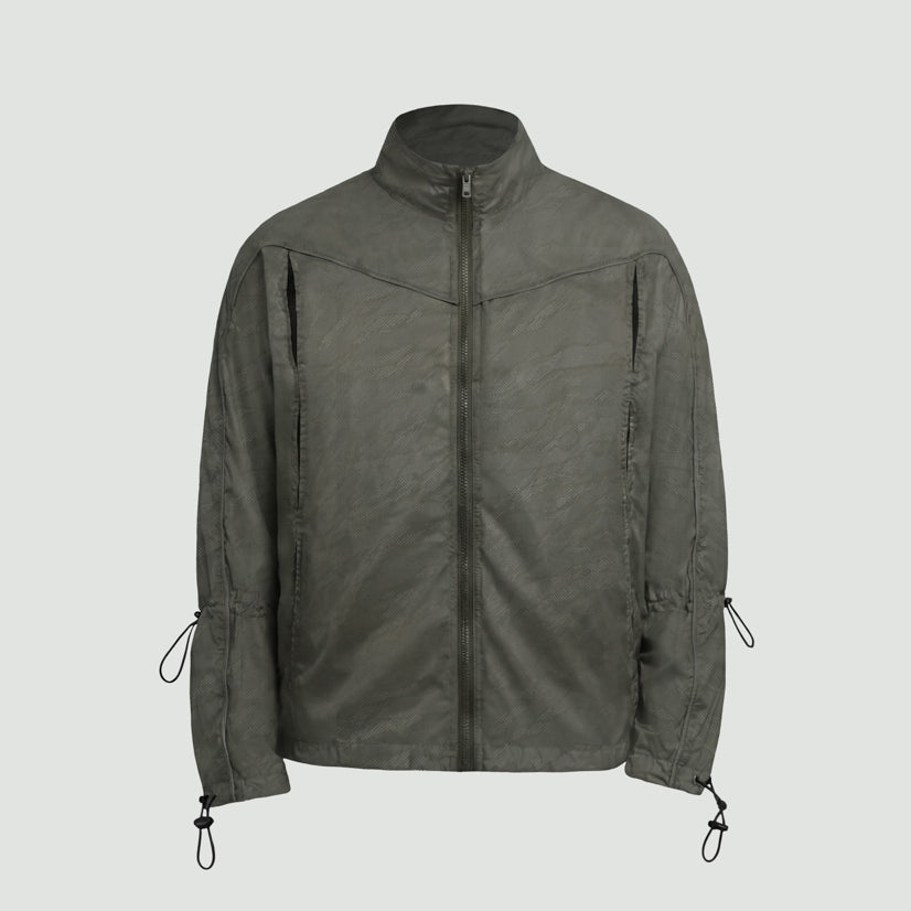 Hierarchy Studios CR - Camo City Residue Wind Breaker Jacket