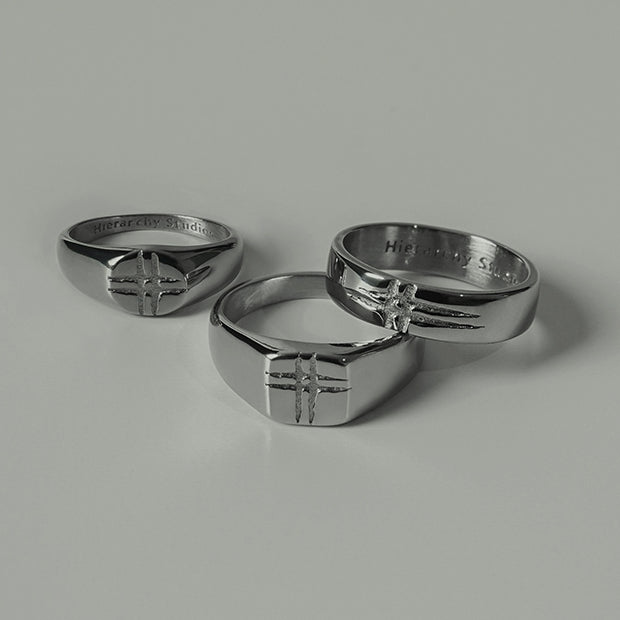 Basic Not Equal Logo Ring