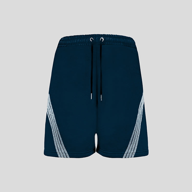 Hierarchy Studios FS - Navy Four Stripes Short Pants