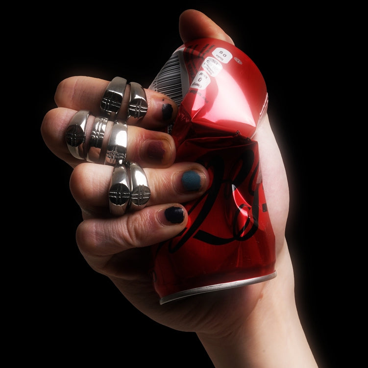 Basic Not Equal Logo Ring