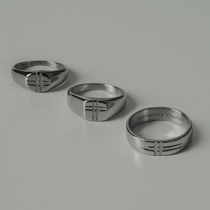 Basic Not Equal Logo Ring