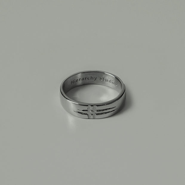 Basic Not Equal Logo Ring