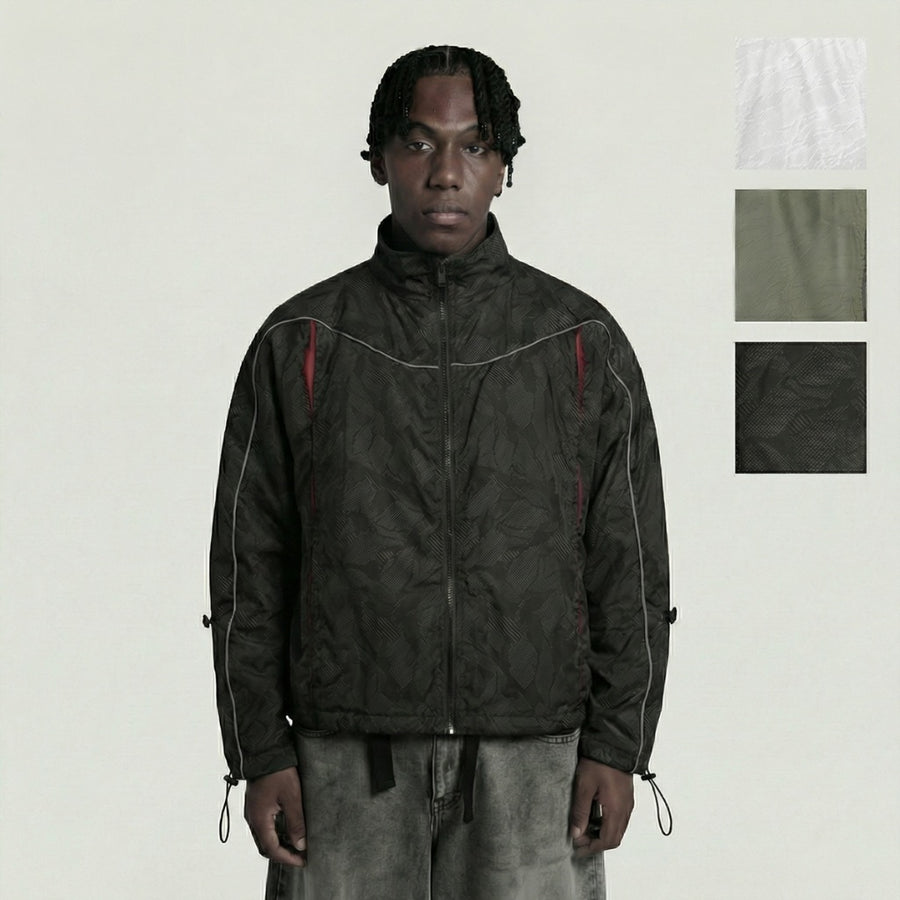 Hierarchy Studios CR - Camo City Residue Wind Breaker Jacket