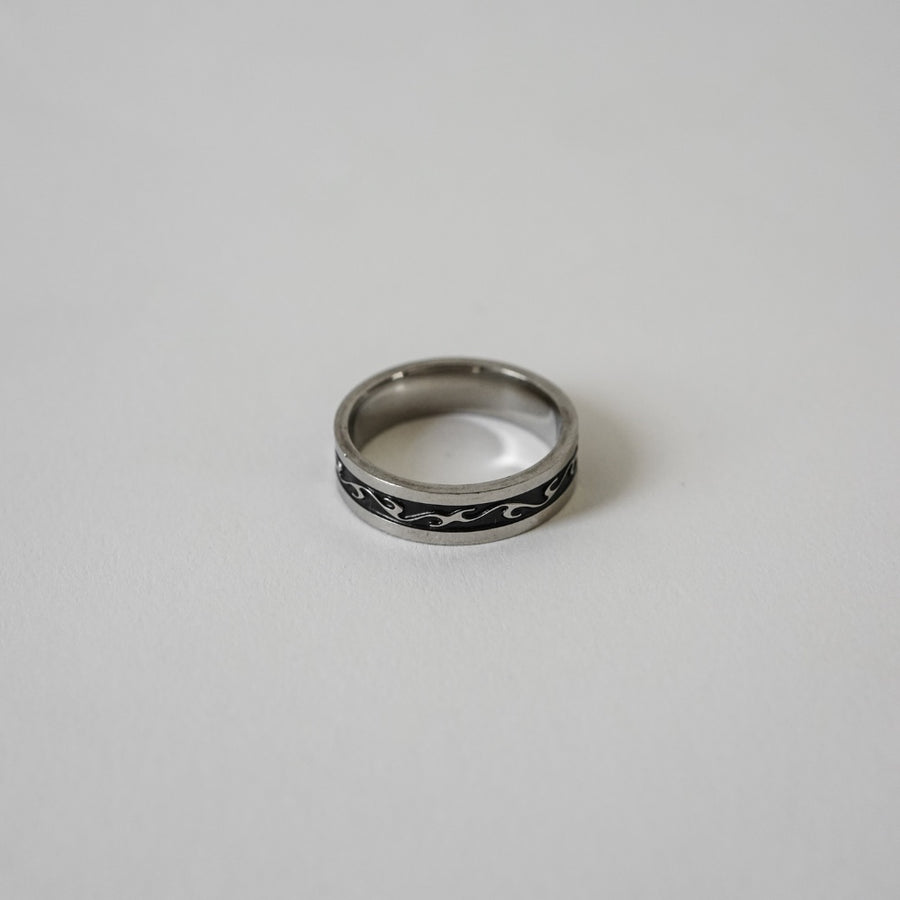 Flame Wave Ring