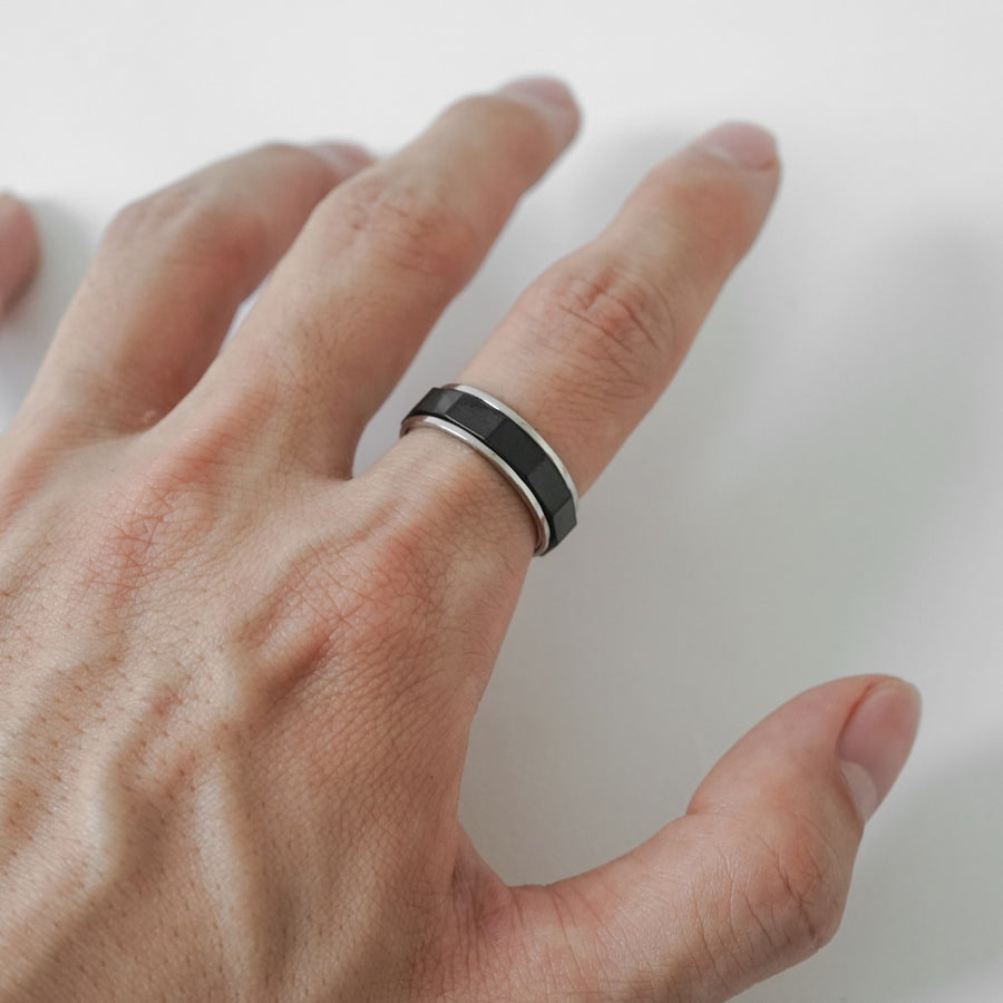 Rotating Prism Ring