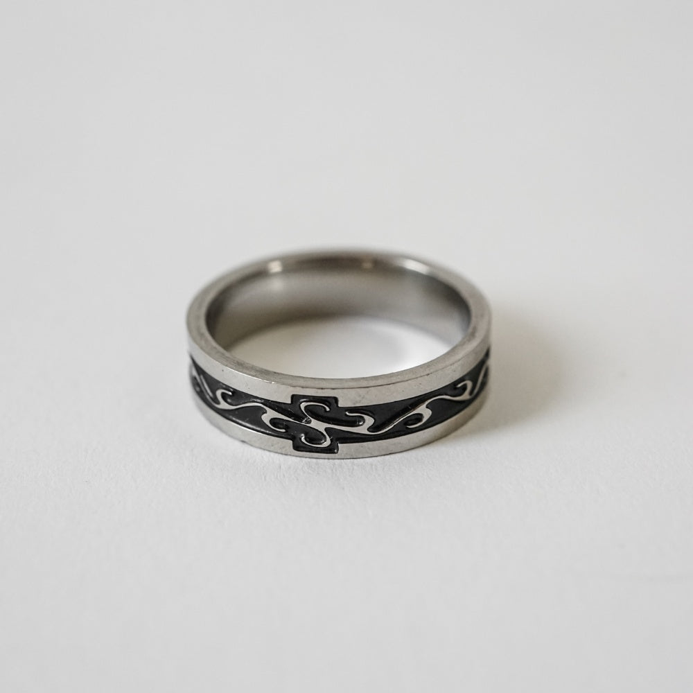 Flame Wave Ring