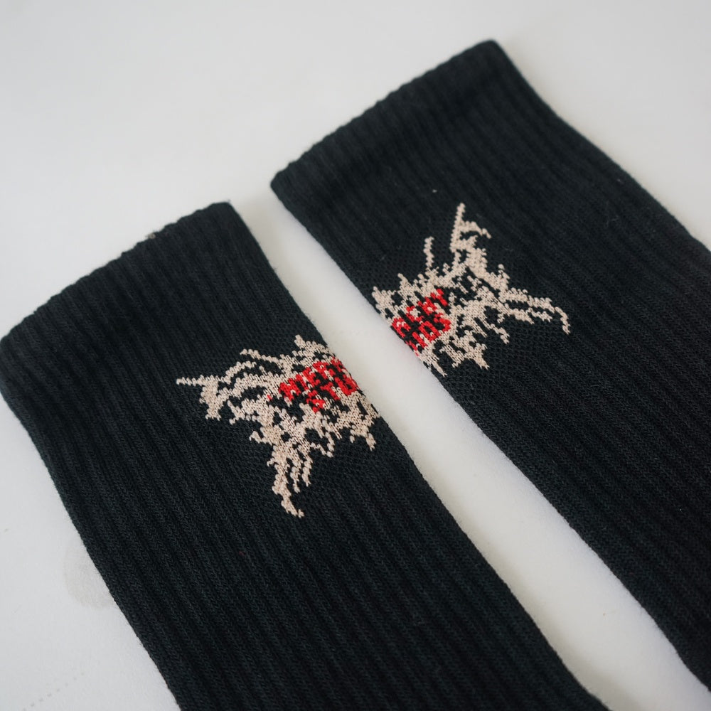 Wide Evil Socks
