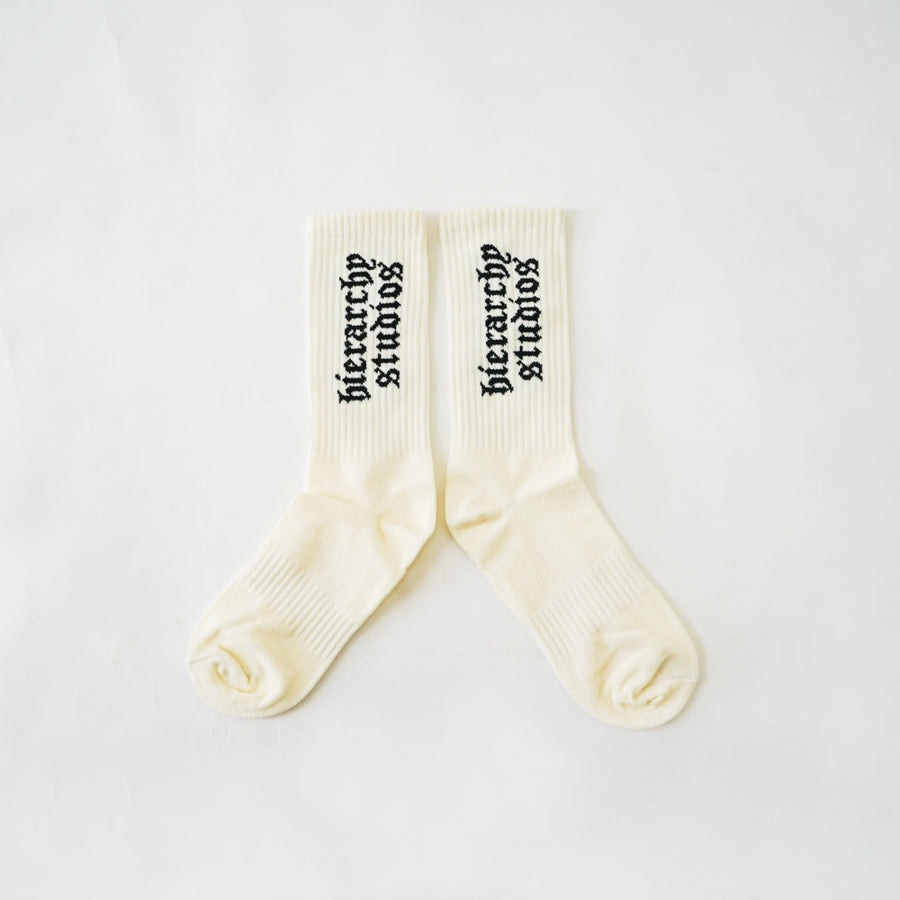 Wide Logo Socks